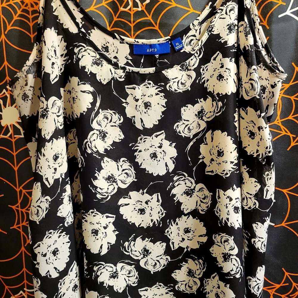 Apt. 9 Floral Swing Cami Tank Top